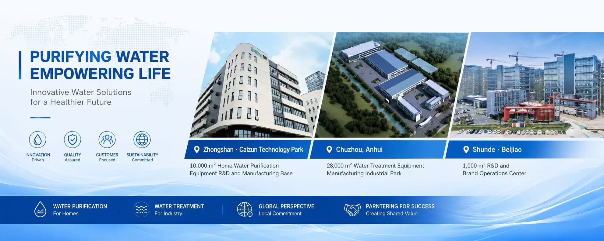 Lemon Water Technology - 10,000 m² Manufacturing Facility in Zhongshan